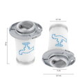 Rowenta ZR009006 filtr pro X-Force 8.60 RH96xx, X-Pert 6.60 RH68xx a X-Combo Vacuum & Mop GZ30xx -2ks