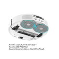 Mopovací textilie pro Robot Vacuum X10+/X20+/S10+/S20+ 2ks