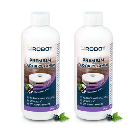 4Robot Čisticí prostředek pro robotické vysavače – 2x500ml