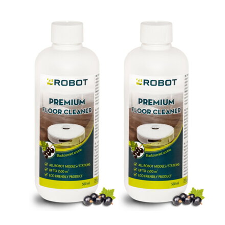 4Robot Čisticí prostředek pro robotické vysavače – 2x500ml