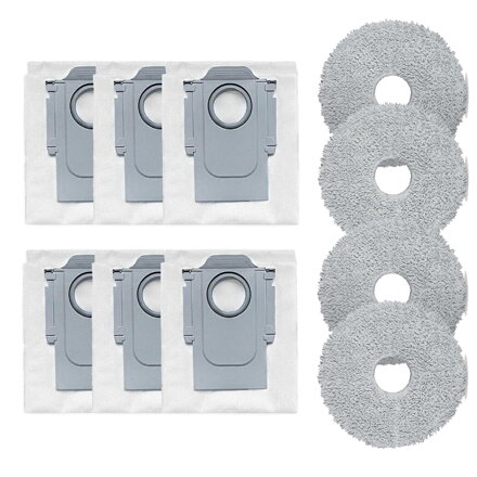 Výhodný balíček pro Roborock Qrevo Curv/Edge/P20 (10 ks)-Sada náhradních dílů