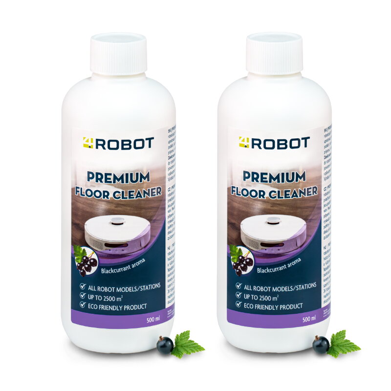 4Robot Čisticí prostředek pro robotické vysavače – 2x500ml 4Robot Čisticí prostředek pro robotické vysavače – 2x500ml