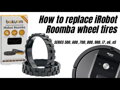 Pneumatiky pro iRobot Roomba Robot série 500, 600, 700, 800, i, s